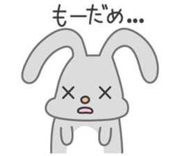 cute usakichi sticker sticker #14587383