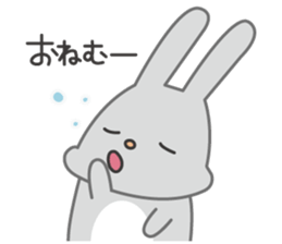 cute usakichi sticker sticker #14587384