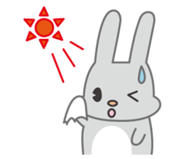 cute usakichi sticker sticker #14587388