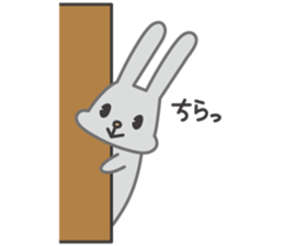 cute usakichi sticker sticker #14587390