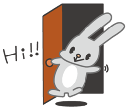 cute usakichi sticker sticker #14587391