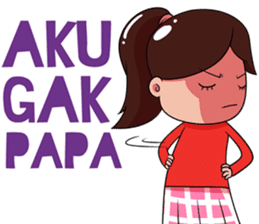 Cewek PMS sticker #14587734