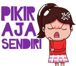 Cewek PMS sticker #14587735