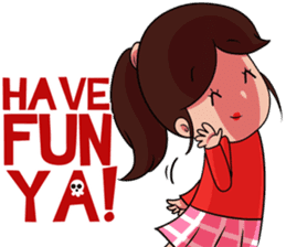 Cewek PMS sticker #14587736