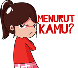 Cewek PMS sticker #14587737