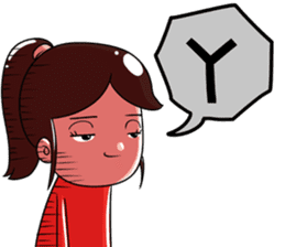 Cewek PMS sticker #14587738