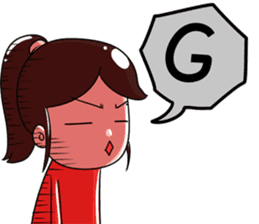 Cewek PMS sticker #14587739