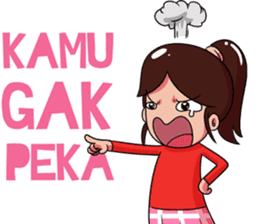 Cewek PMS sticker #14587740