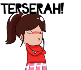 Cewek PMS sticker #14587741