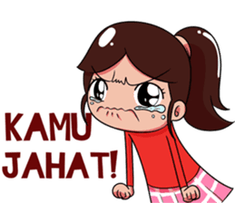 Cewek PMS sticker #14587743