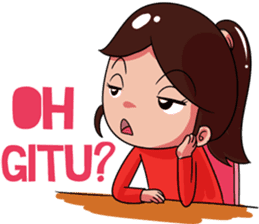 Cewek PMS sticker #14587745