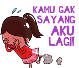 Cewek PMS sticker #14587748