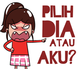 Cewek PMS sticker #14587749