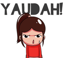 Cewek PMS sticker #14587754