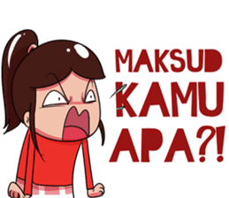 Cewek PMS sticker #14587755