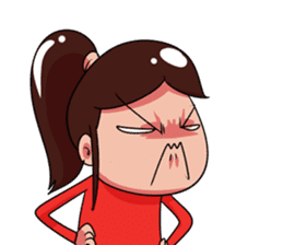 Cewek PMS sticker #14587757