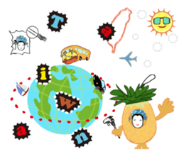 World Travel Diary - Taiwan sticker #14588212