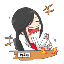 Drg.Dayu sticker #14588480