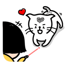 Heart Cat - v1 sticker #14588636
