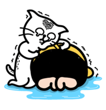 Heart Cat - v1 sticker #14588656