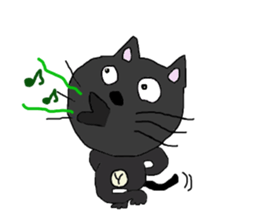 yomogi-cat 4 sticker #14588932