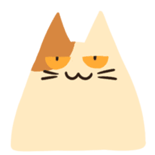 Honobono Umeko and cat sticker #14589247