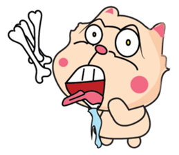 Gluttonous Cute Dogs in Actions sticker #14589255