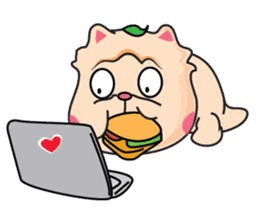 Gluttonous Cute Dogs in Actions sticker #14589258