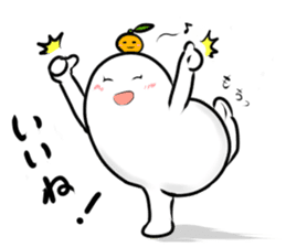 a toasted rice cake woman selection sticker #14589550