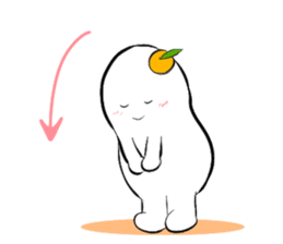 a toasted rice cake woman selection sticker #14589551