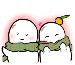 a toasted rice cake woman selection sticker #14589557