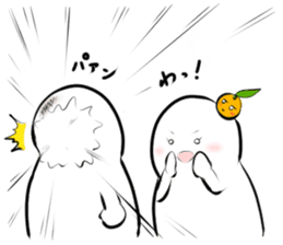 a toasted rice cake woman selection sticker #14589567