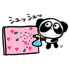 Pretty PANDA P-chan SEWING sticker #14589813