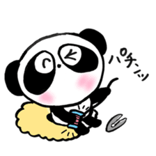 Pretty PANDA P-chan SEWING sticker #14589822