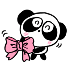 Pretty PANDA P-chan SEWING sticker #14589832