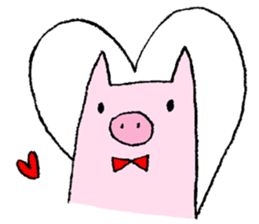 Ribbon-kun. sticker #14589961