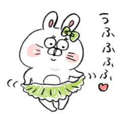 rabbit usata sticker #14590687