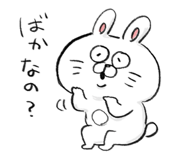 rabbit usata sticker #14590688