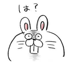 rabbit usata sticker #14590696