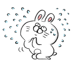 rabbit usata sticker #14590697