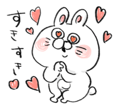 rabbit usata sticker #14590699