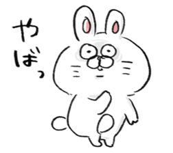 rabbit usata sticker #14590700