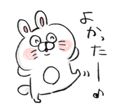 rabbit usata sticker #14590701