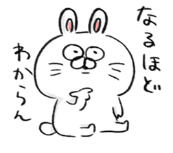 rabbit usata sticker #14590707
