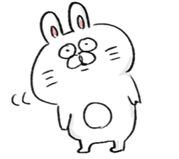 rabbit usata sticker #14590708
