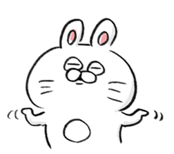 rabbit usata sticker #14590709