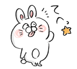rabbit usata sticker #14590714