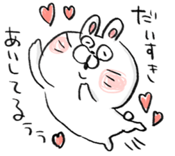 rabbit usata sticker #14590716