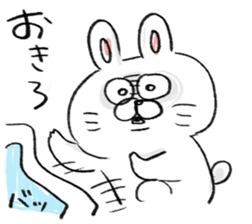 rabbit usata sticker #14590719