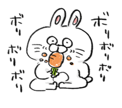 rabbit usata sticker #14590723